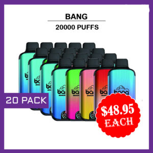 BANG – 20 PACK – 20000 PUFFS
