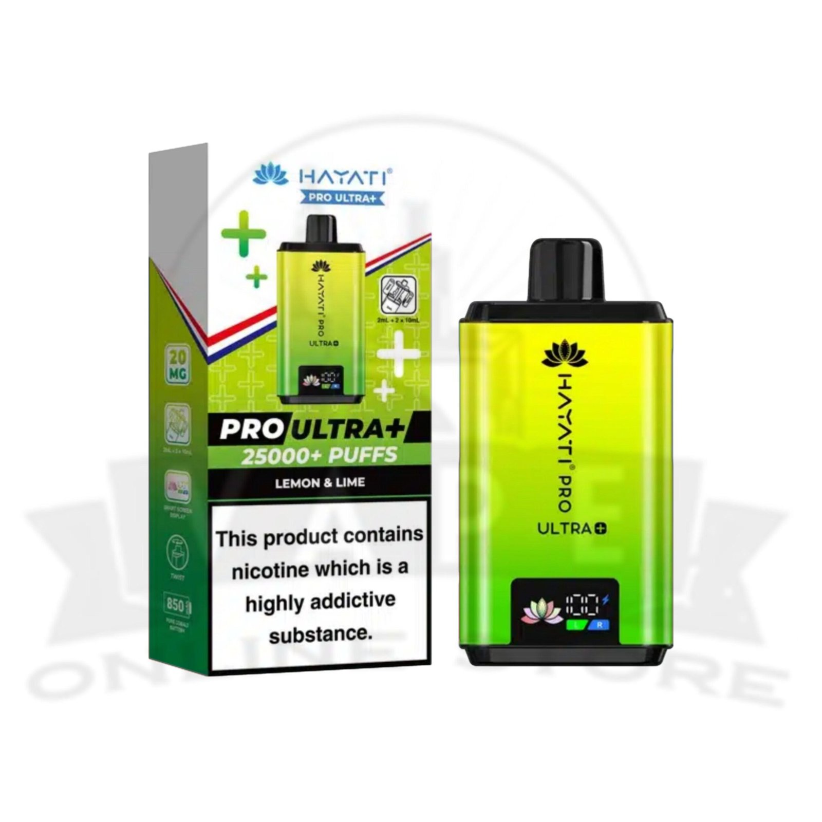 hayati pro ultra plus 25000 prefilled pod vape kit | instock