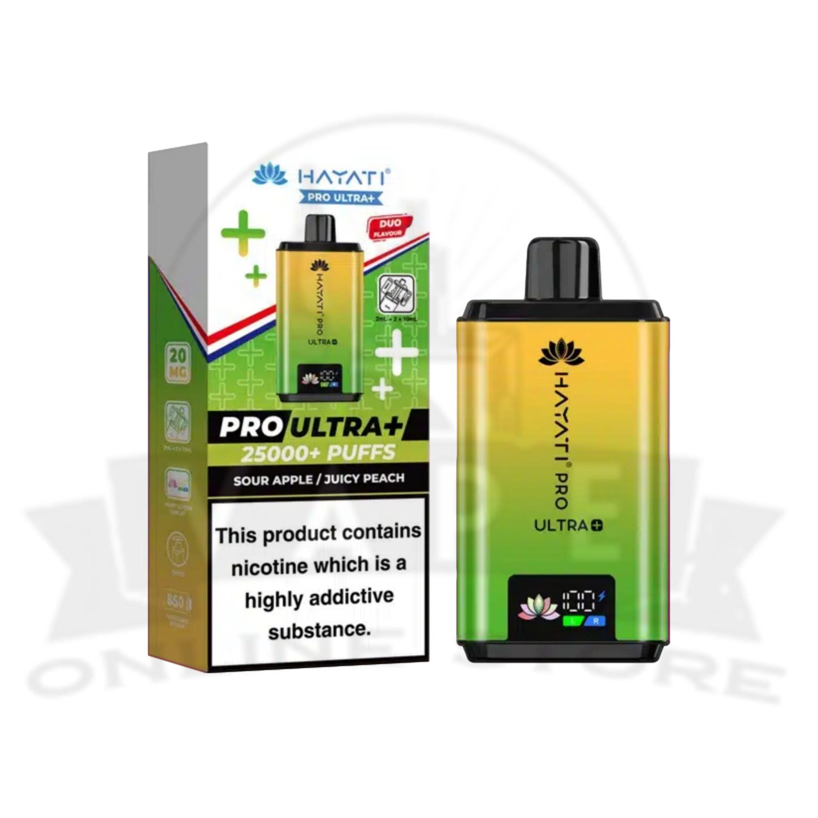 hayati pro ultra plus 25000 prefilled pod vape kit | instock
