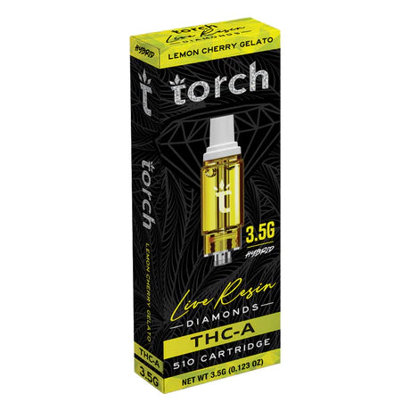 Torch Live Resin Diamonds Cartridge | 3.5g - Image 2