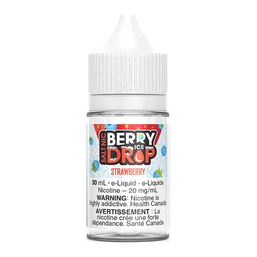 Berry Drop Ice Salt Nic E-Liquid - Strawberry 30ml