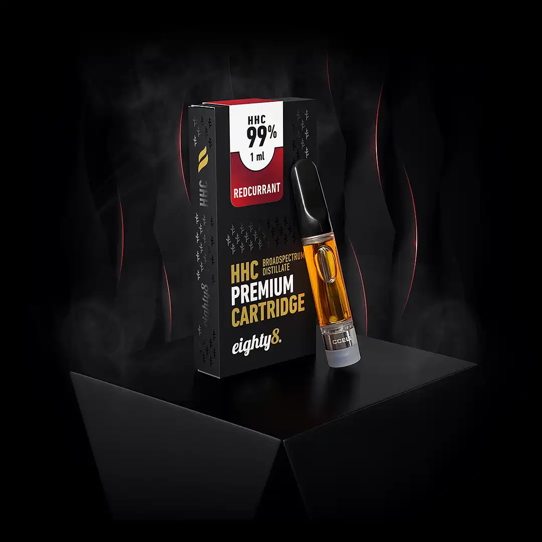 Recarga HHC 99% 1ML Redcurrant – Eighty8 Cartridge - Image 2