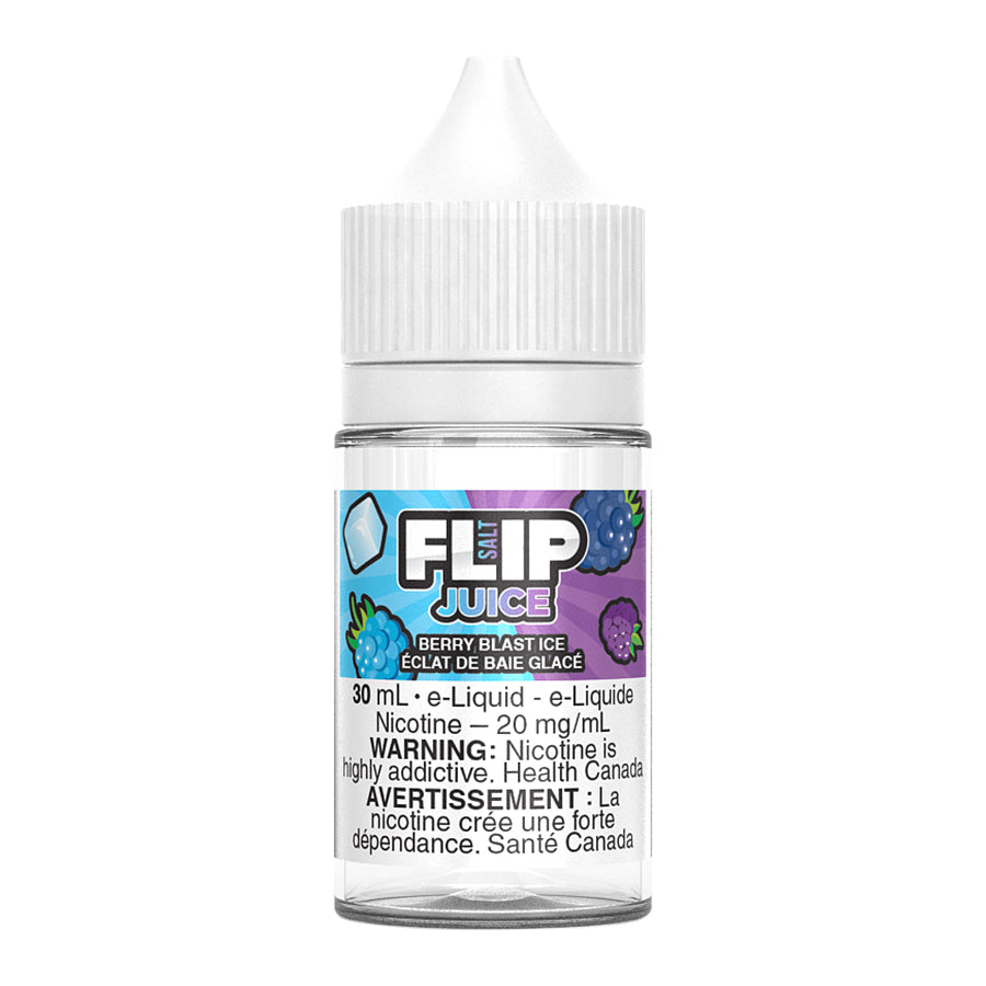 Flip Juice Salt-Nic E-Liquid - Berry Blast Ice 30ml