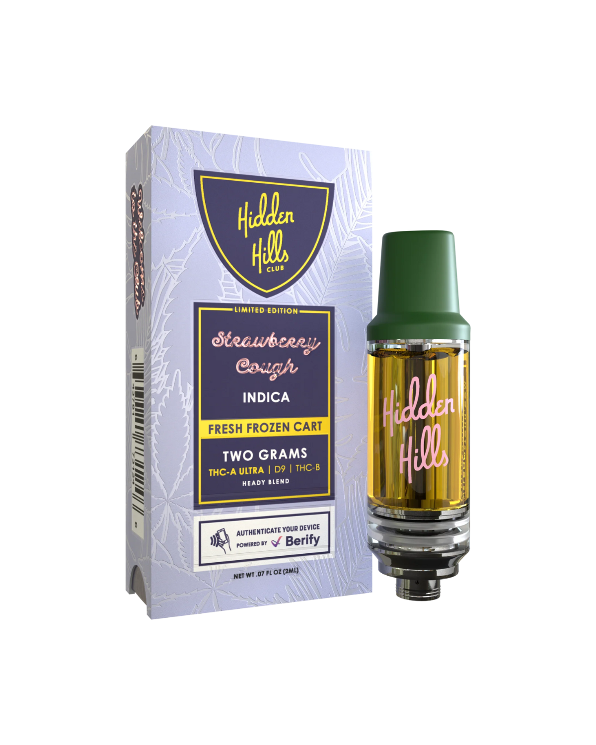 Hidden Hills Heady Blend THCA Cartridge | 2g - Image 2