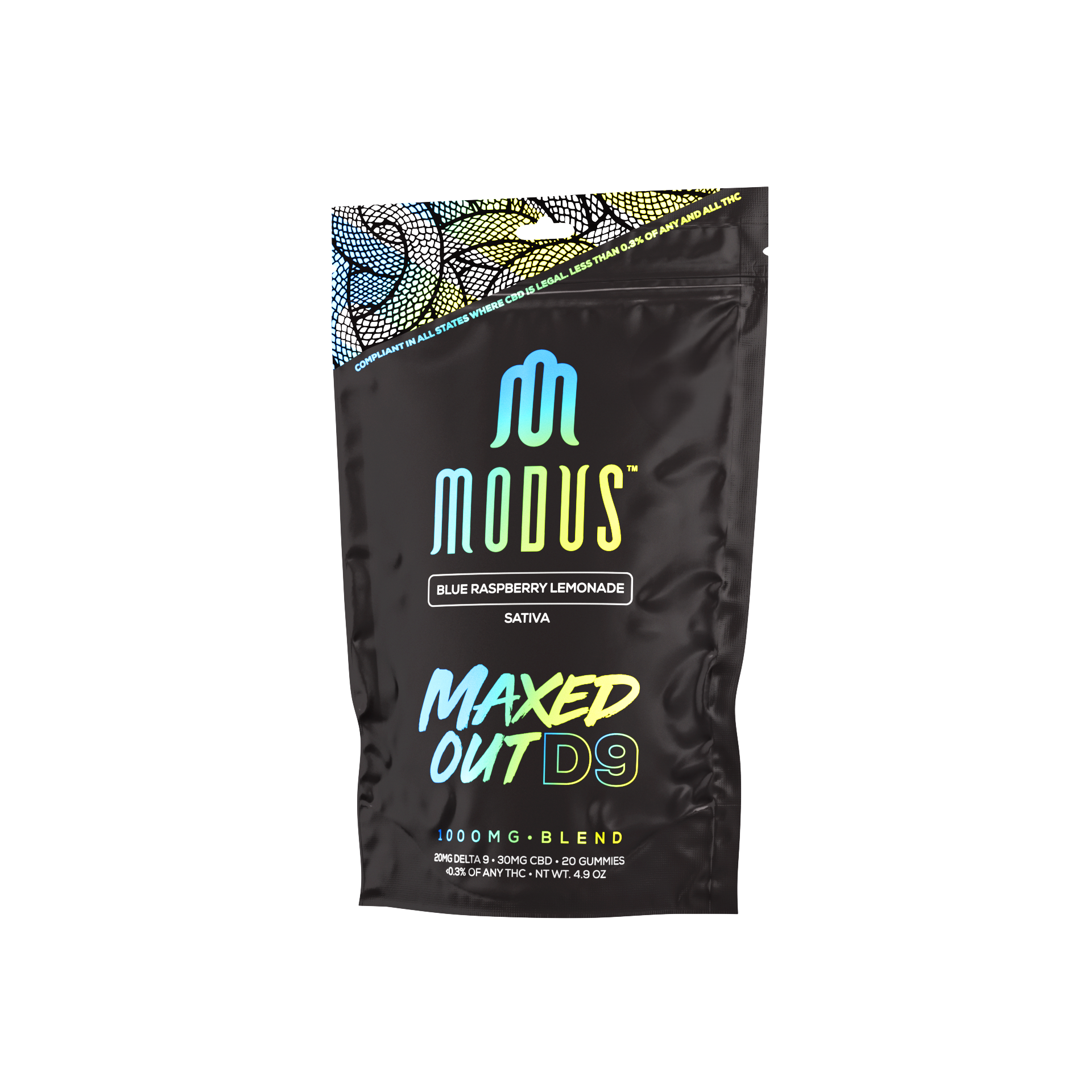 Modus Maxed Out D9 Gummies | 1000mg - Image 2