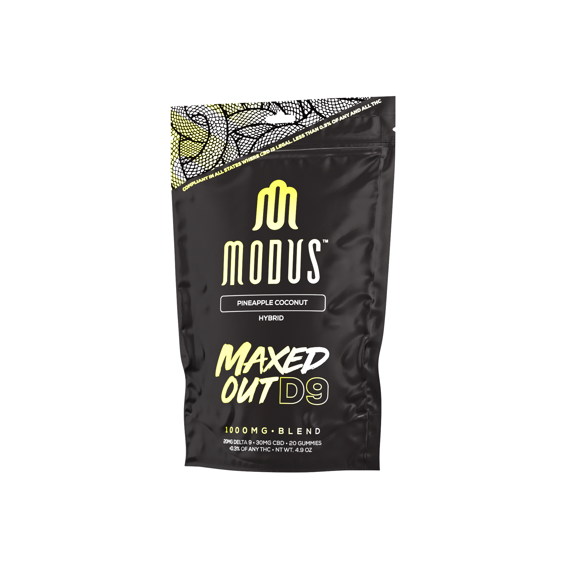Modus Maxed Out D9 Gummies | 1000mg - Image 4