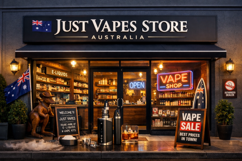 Just Vapes AU product range
